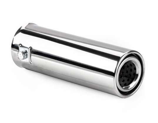Auspuff-Endstück Edelstahl MT 009 Chrom AMIO 01309