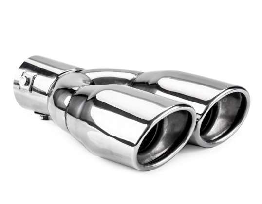 Auspuff-Endrohr Edelstahl mt 010 chrom amio 01310