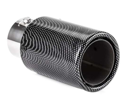 Auspuffendrohr Edelstahl mt 016c carbon amio 01316