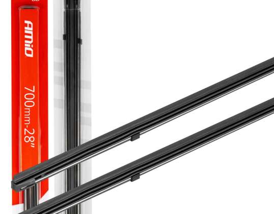 Borrachas para Limpadores 70 cm. 28" 700mm 2 unid. amio 01343
