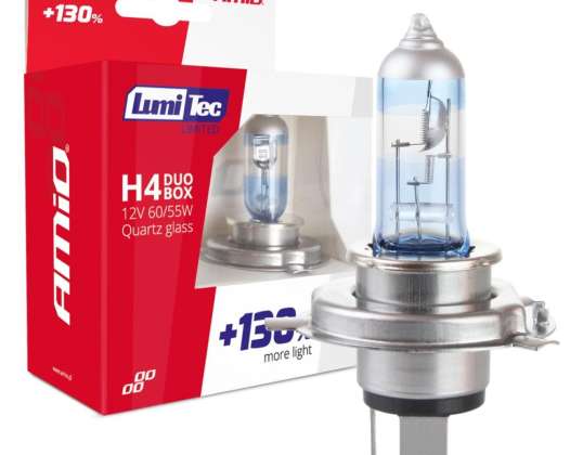 H4 Halogenlampen 12V 60/55W Lumitec Limited 130 Duo Amio 01405