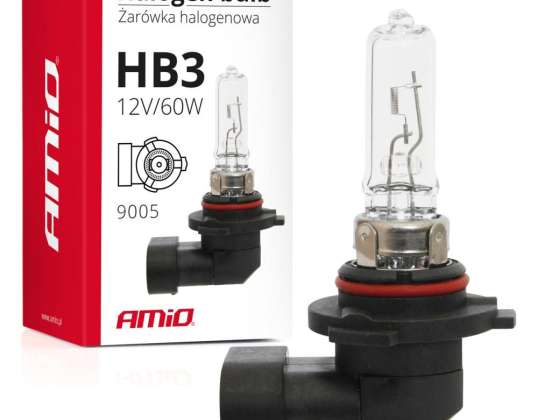 Bombilla halógena hb3 12v 65w 9005 amio 01479