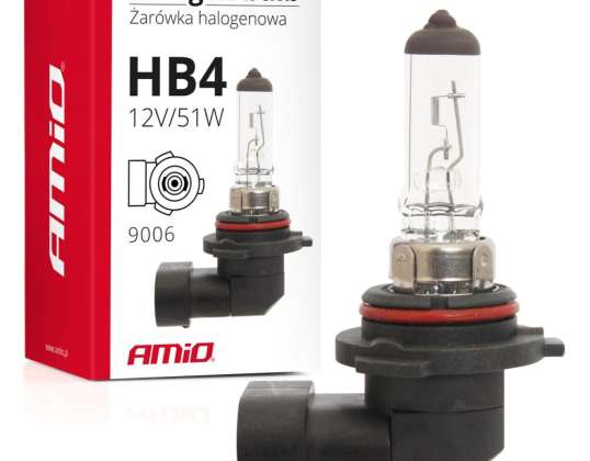 Halogenlampe HB4 12V 51W 9006 Amio 01480