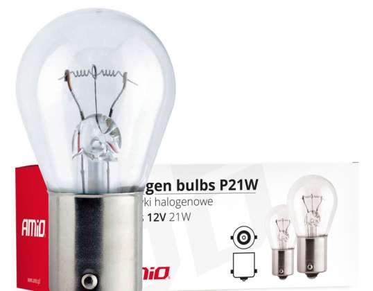 Ampoules halogènes p21w ba15s 12v 10 pièces