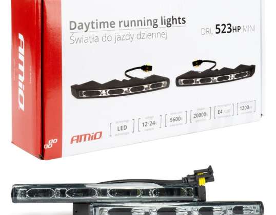 Światła do jazdy dziennej drl 523hp mini amio 01526