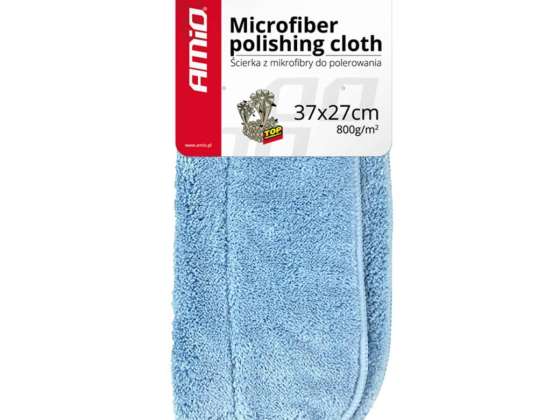 Mikrofasertuch zur Autopolierung 37x27 cm 800g/m2 amio 01620