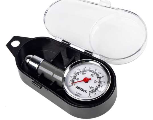 Reifenmanometer 7.5 bar amio 01707