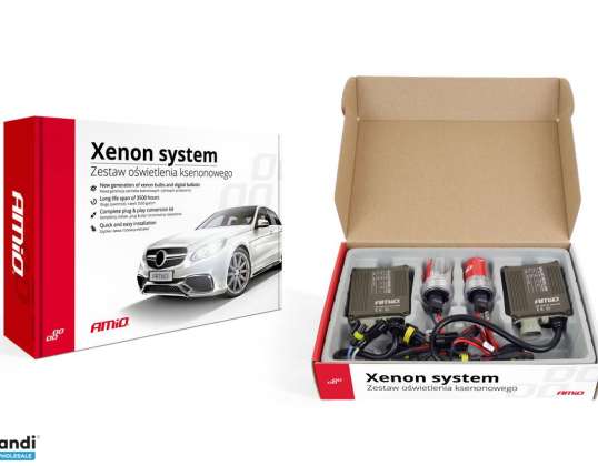 Sett hid 1068 canbus h7m metall 8000k amio 01799