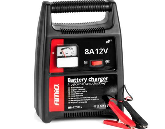 Nabíječka akumulátorů 8a 12v sbc 8a amio 02086