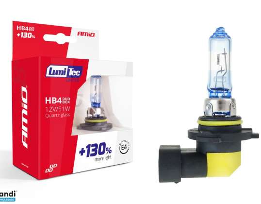 02104 Σετ λαμπτήρων αλογόνου HB4 12V 51W LumiTec Limited 130 Duo Box