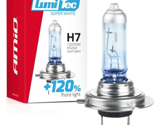 H7 Halogeenipolttimo 12v 55w Lumitec Super White 120 amio 02138