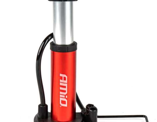 Mini fotpumpe pu05 metall amio 02142