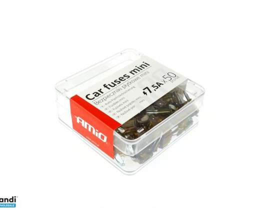 Mini-Auto-Sicherungssatz 50 Stück 7,5A amio 02218