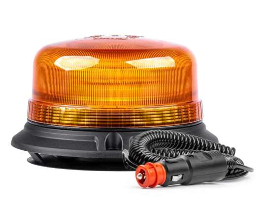 Blitzwarnleuchte mit Magnet 36 LED R65 R10 12V 24V W03M AMIO 02295