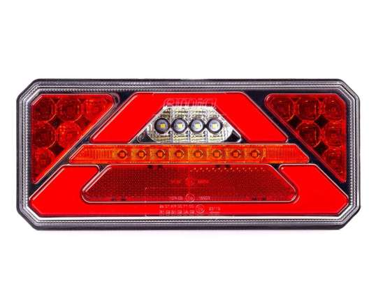 Bak kombinert LED lampe RCL 02 l dynamisk venstre Amio 02364