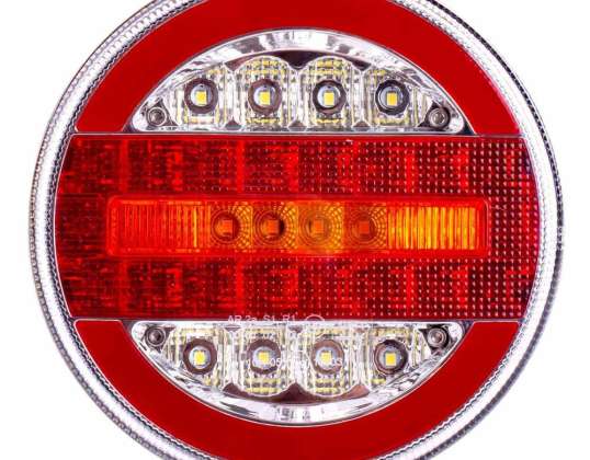 Bak kombinert LED-lampe RCL 07 LR dynamisk venstre høyre AMIO 02372