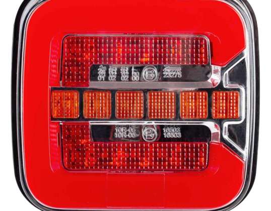Luz trasera combinada LED RCL 08 LR dinámica izquierda derecha AMIO 02373
