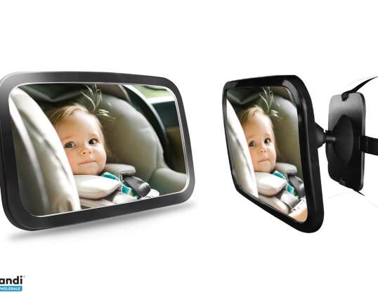 Kinderspiegel zur Beobachtung im Auto 29x19cm amio 02387