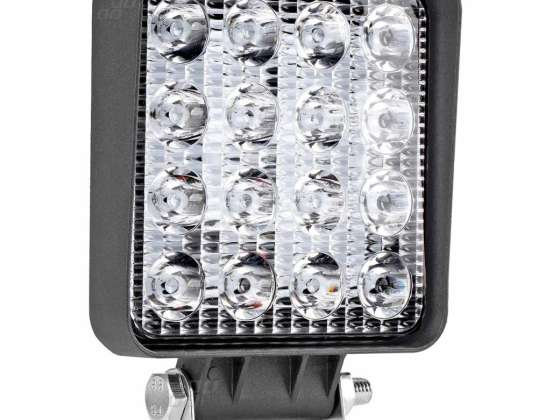 Halogen LED Arbeitslampe Suchscheinwerfer AWL10 16LED 12V 24V Amio 02424
