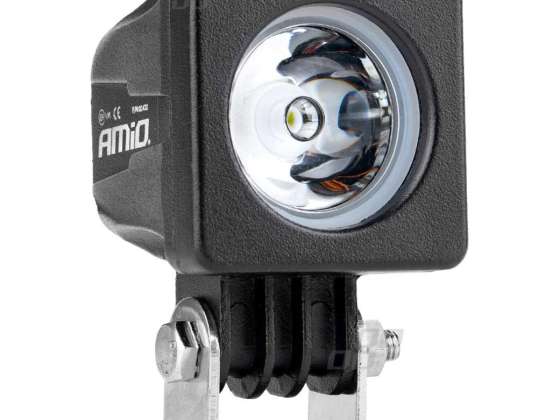 Arbeidslampe halogen LED søklampe awl18 12v 24v amio 02432