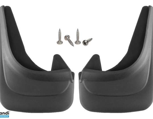 Universal mudguards splash guards mf01 2 pcs 32x22cm amio 02456