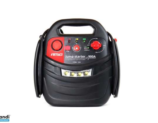 V naprava za zagon jump starter booster 4v1 12v amio 02523