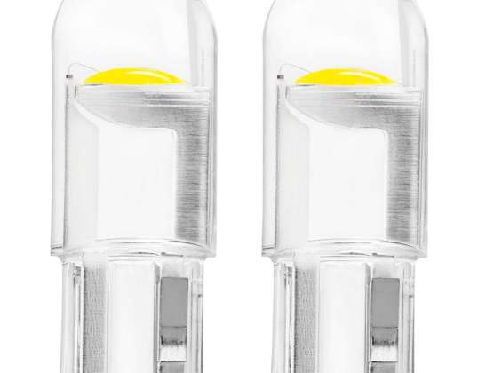 LED-Lampe Standard T10 W5W COB HPC 12V Klar Weiß