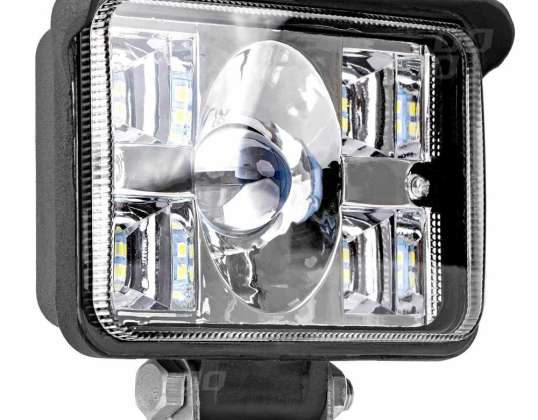 Arbeitslampe Halogen LED Strahler AWL32 17LED 12V 24V AMIO 02659
