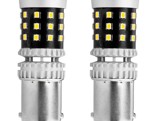LED-Glühbirnen canbus 2016 39smd 1157 bay15d p21/5w weiß 12v 24v amio 02800