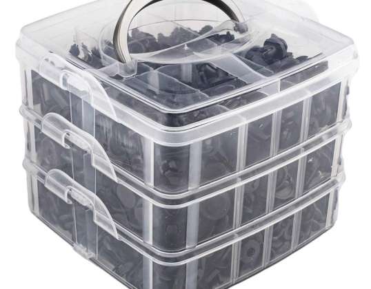 Spinki Clips Kfz Set 620 Teile amio 02831
