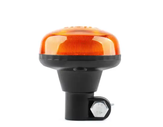 Сигнальная лампа мигающая мини 18 LED R65 R10 12V 24V W21P Amio 02922