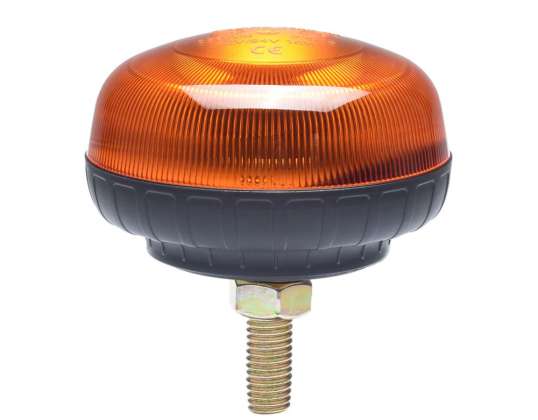 Varslingslampe blink mini rotte 18 led skrue r65 r10 12v 24v w21sb amio 02923