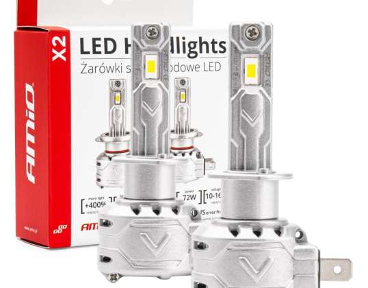 LED Autolampen H1 AMiO Serie X2 6500K CANBUS 02970