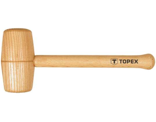 Holzhammer rund. 70 mm. Holzstiel