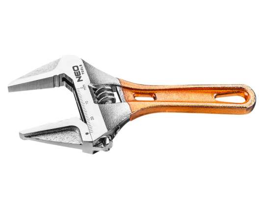Clé ajustable courte 118 mm. gamme 0 28 mm
