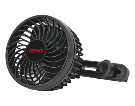 AMiO 03007 Autotuulettaja pääntueelle 12V
