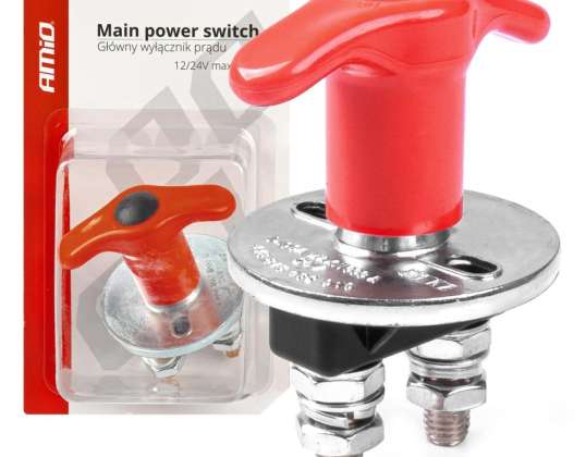 Battery Disconnector Switch 12v 24v amio 03024