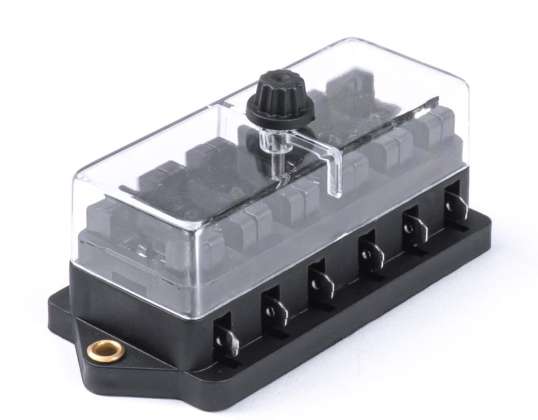 Ceramic fuse box 6 sockets amio 3041