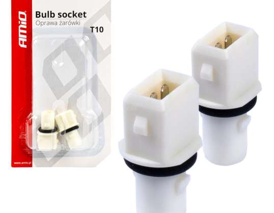 Zásuvka žárovky T10 W5W W3W W16W Amio 03047