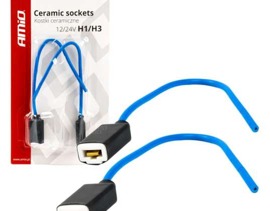 Jednoduchá keramická kostka H1 H3 zásuvka š connector amio 03050
