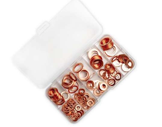 Bakır washers set 200 adet. contalar amio 03108