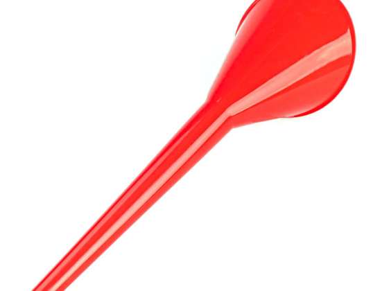 Schmaler schräger kleiner Trichter für Kraftstoffe, Flüssigkeiten, Wasser 29 cm amio 03148