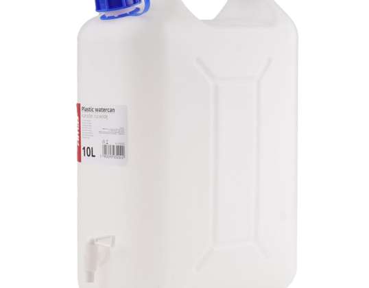 Kanistri plastist veepaak kraaniga 10l amio 03202