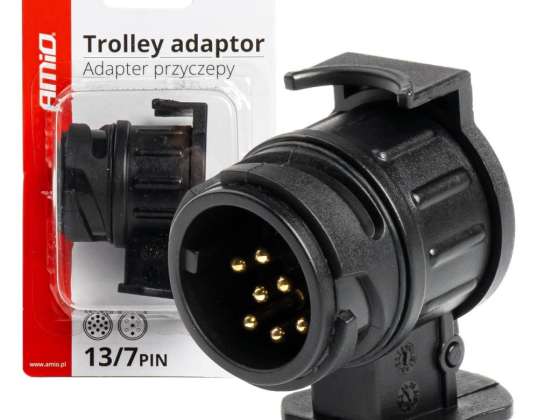 Przejściówka adapter redukcja gniazda 13/7 amio 03210