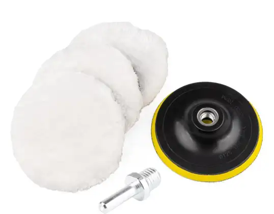 Fourrure de polissage velcro pour kit de polissage amio 03236