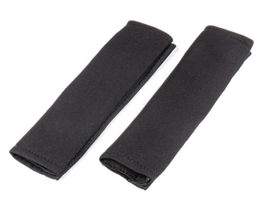 Black Seat Belt Covers Amio 03237