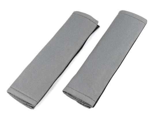 Gray Seat Belt Covers amio 03238
