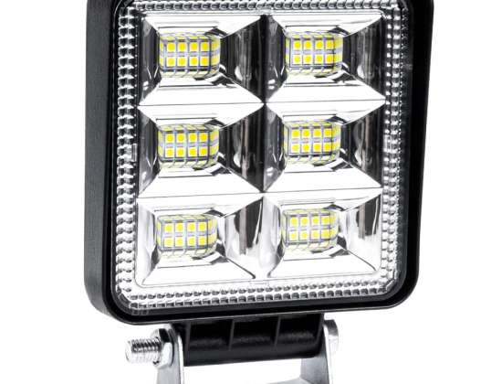 Halogeeninen LED-työvalaisin szperacz awl37 48 led 144w 12v 24v amio 03248
