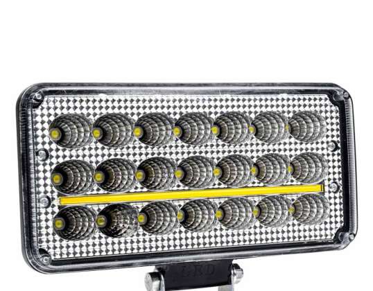 Lampa robocza halogen led szperacz awl43 27 led 81w 12v 24v amio 03254