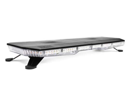LED figyelmeztető sáv 51 funkció 76cm R65 R10 12 24V homologizált Amio 03342